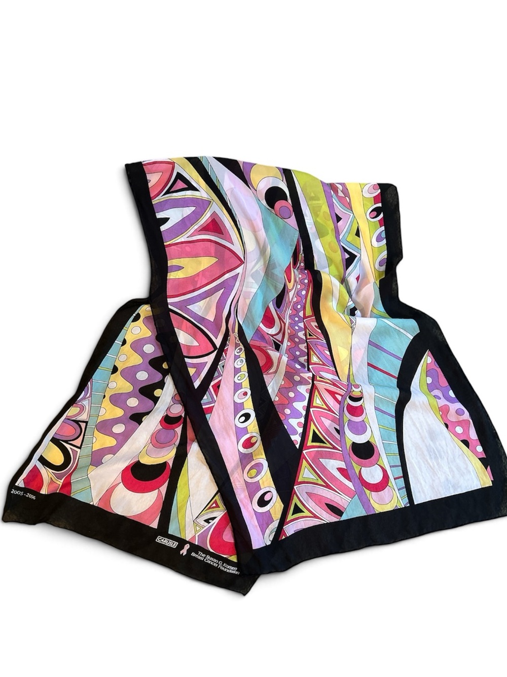 Carlisle Silk Susan Komen Breast Cancer Scarf
